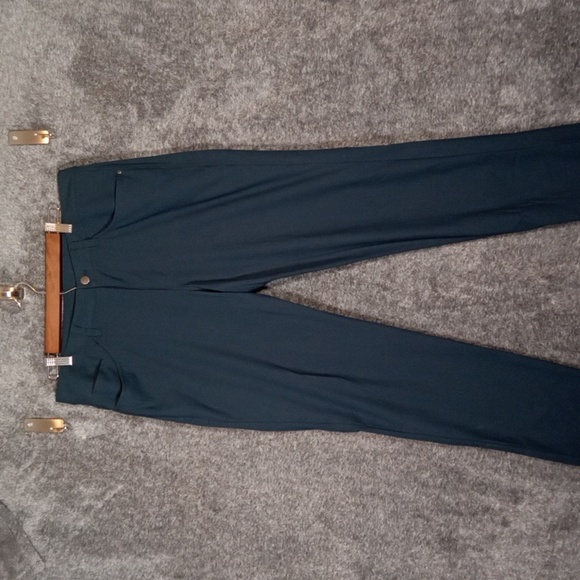 Lululemon Abc Mens Pants Color Navy Gorpcore Golf Casual Office Size 34 - Picture 2 of 9